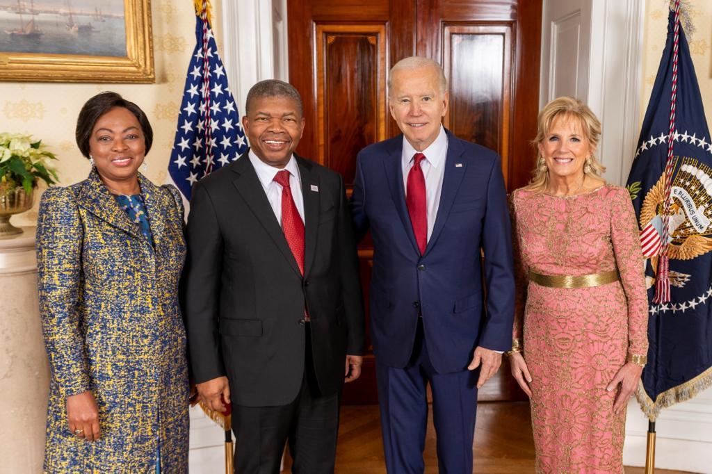 Presidents João Lourenço and Joe Bieden meet at the White House Angola