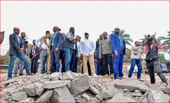 Kinshasa le trafic routier sur laxe Kimwenza Kindele réouvert à la