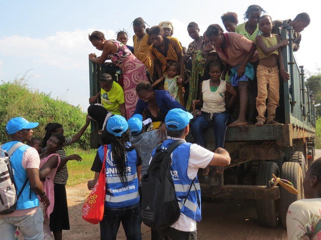 Kananga le HCR rapatrie 82 Congolais refugiés en Angola Congo kinshasa