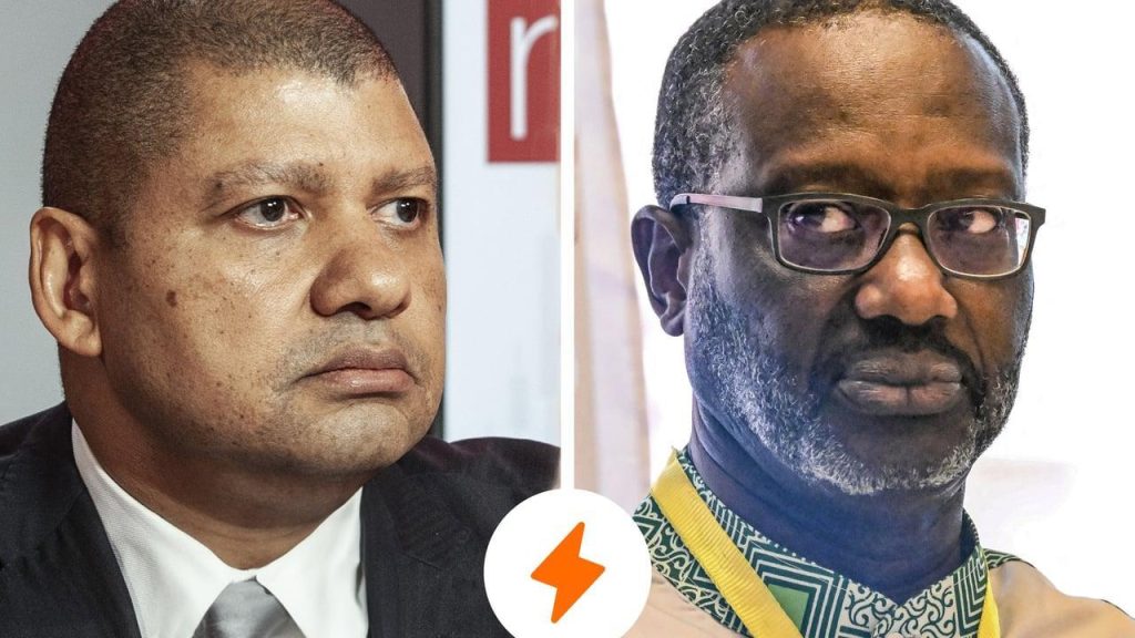 Présidentielle en Côte dIvoire Jean Louis Billon et Tidjane Thiam