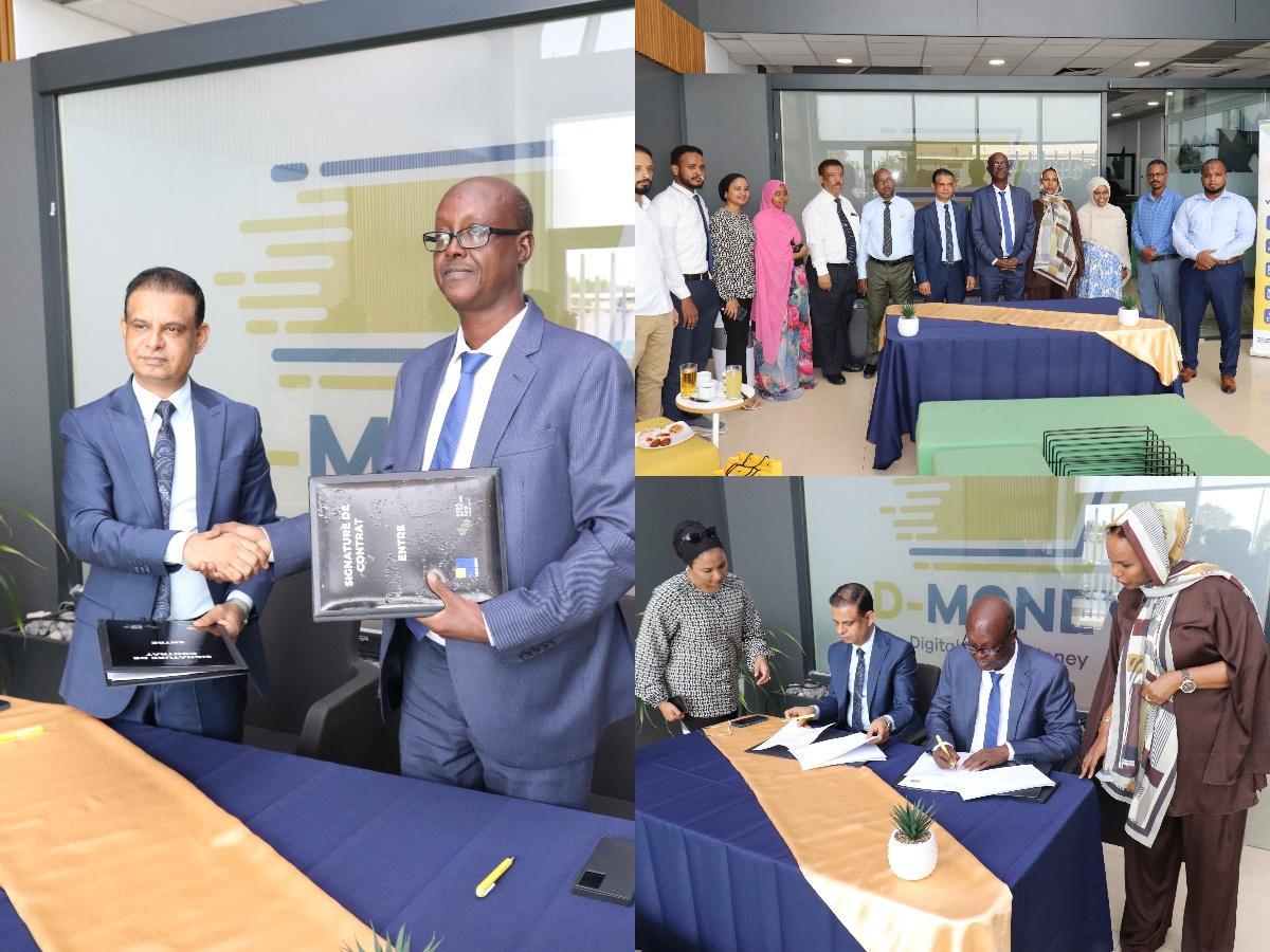 D Money Djibouti Telecom Et La Saba African Bank Signent Un