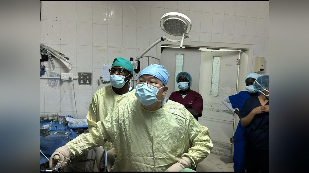 China Medical Team To The Gambia Successfully Performs First