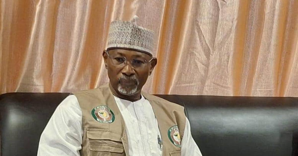 Liberia Prof Jega Head Of The Ecowas Election Mission Arrives In