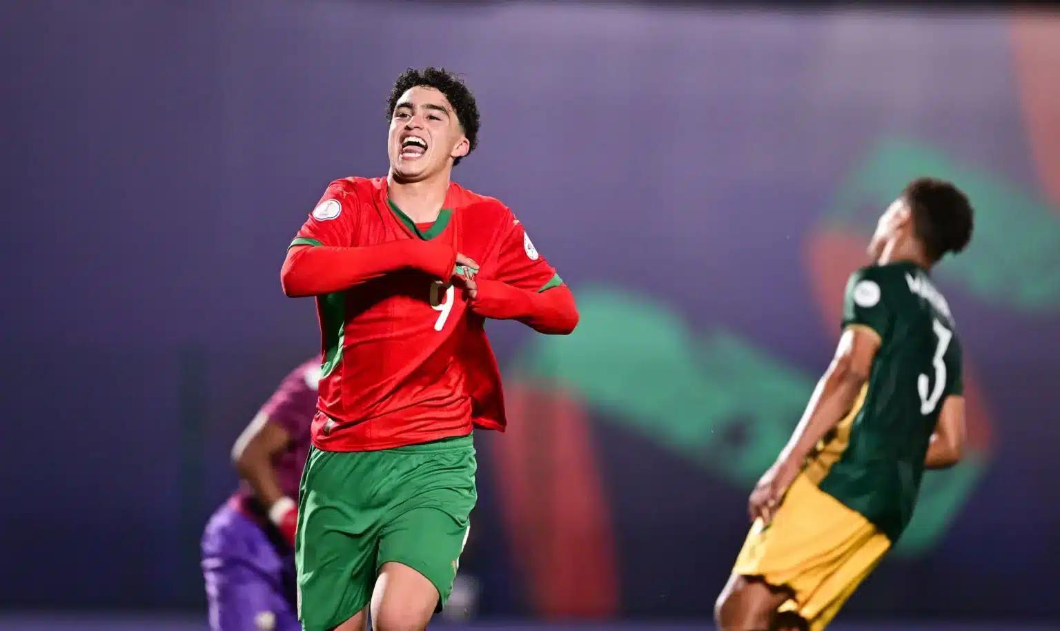 Ziyad Baha, l'attaquant marocain, attire Manchester United Ziyad Baha, l'attaquant marocain, attire Manchester United