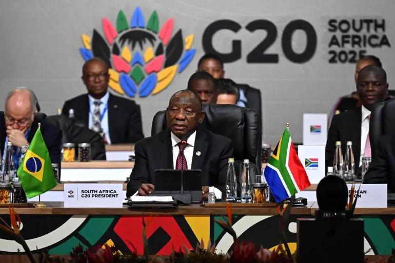 Afrique du Sud Annonce Son Retrait Temporaire du G20 Afrique du Sud Annonce Son Retrait Temporaire du G20