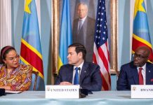 اتفاق سلام بين كينشاسا وكيغالي برعاية أميركية اتفاق سلام بين كينشاسا وكيغالي برعاية أميركية