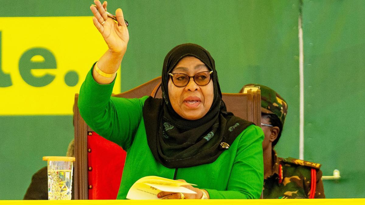 الرئيسة التنزانية ترفض الإملاءات الخارجية: الرئيسة التنزانية ترفض الإملاءات الخارجية: