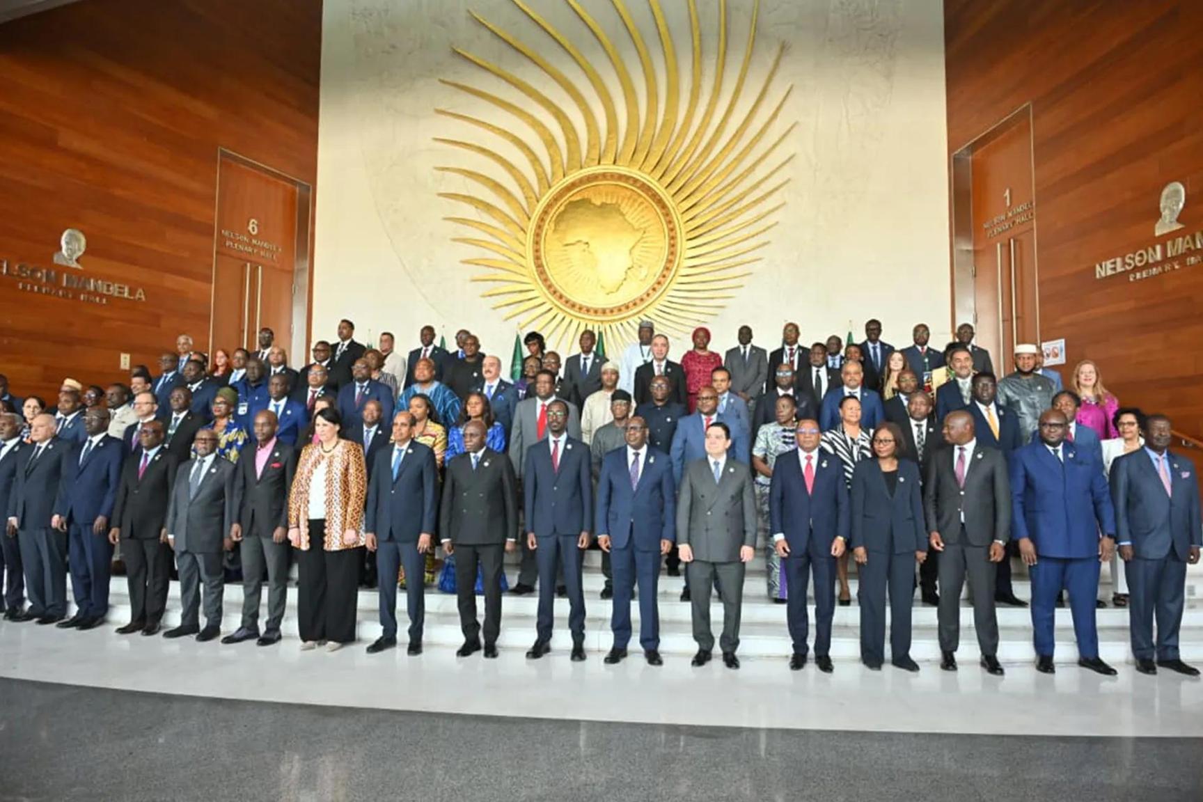 المجلس التنفيذي للاتحاد الأفريقي يبحث ملف الأمن والمياه المجلس التنفيذي للاتحاد الأفريقي يبحث ملف الأمن والمياه