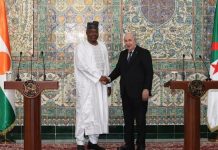 تبون وتياني يبحثان تعزيز التعاون السياسي والاقتصادي تبون وتياني يبحثان تعزيز التعاون السياسي والاقتصادي