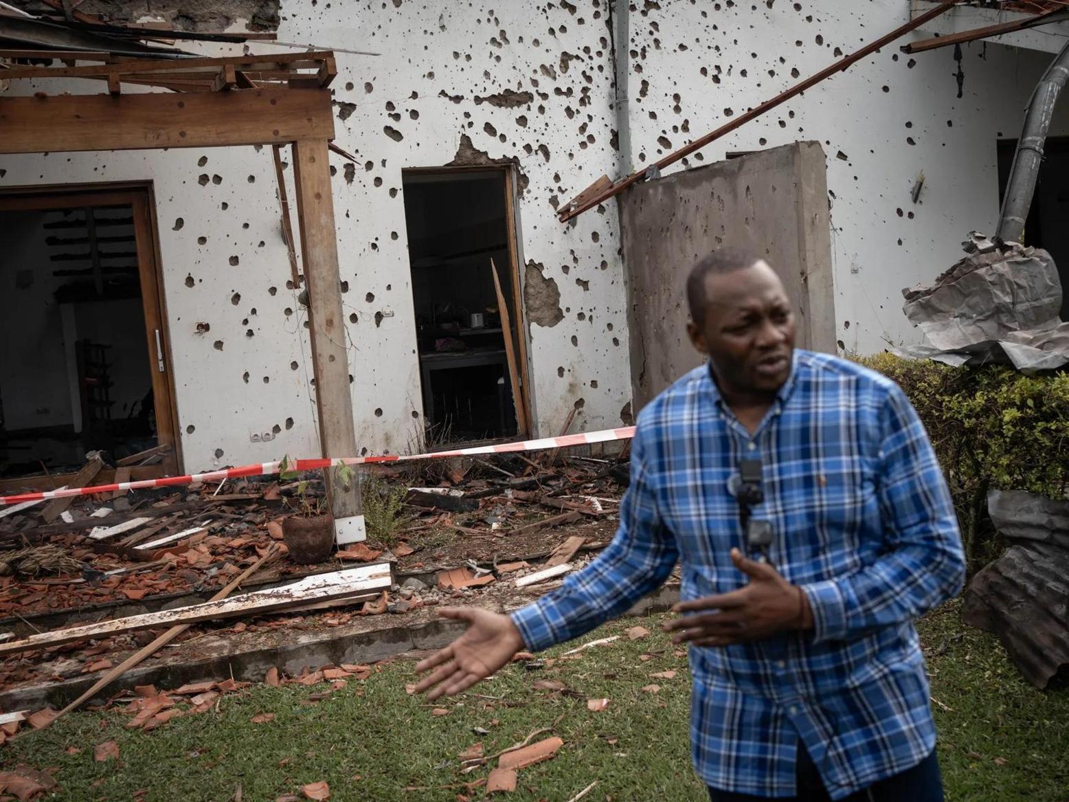 طائرة مسيّرة تودي بحياة فرنسية شرقي الكونغو طائرة مسيّرة تودي بحياة فرنسية شرقي الكونغو