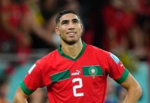 حكيمي من أكثر اللاعبين الأفارقة تتويجا بدوري أبطال أوروبا حكيمي من أكثر اللاعبين الأفارقة تتويجا بدوري أبطال أوروبا
