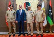 فيدان يبحث مواقف القيادات الليبية حول المبادرة الأميركية فيدان يبحث مواقف القيادات الليبية حول المبادرة الأميركية