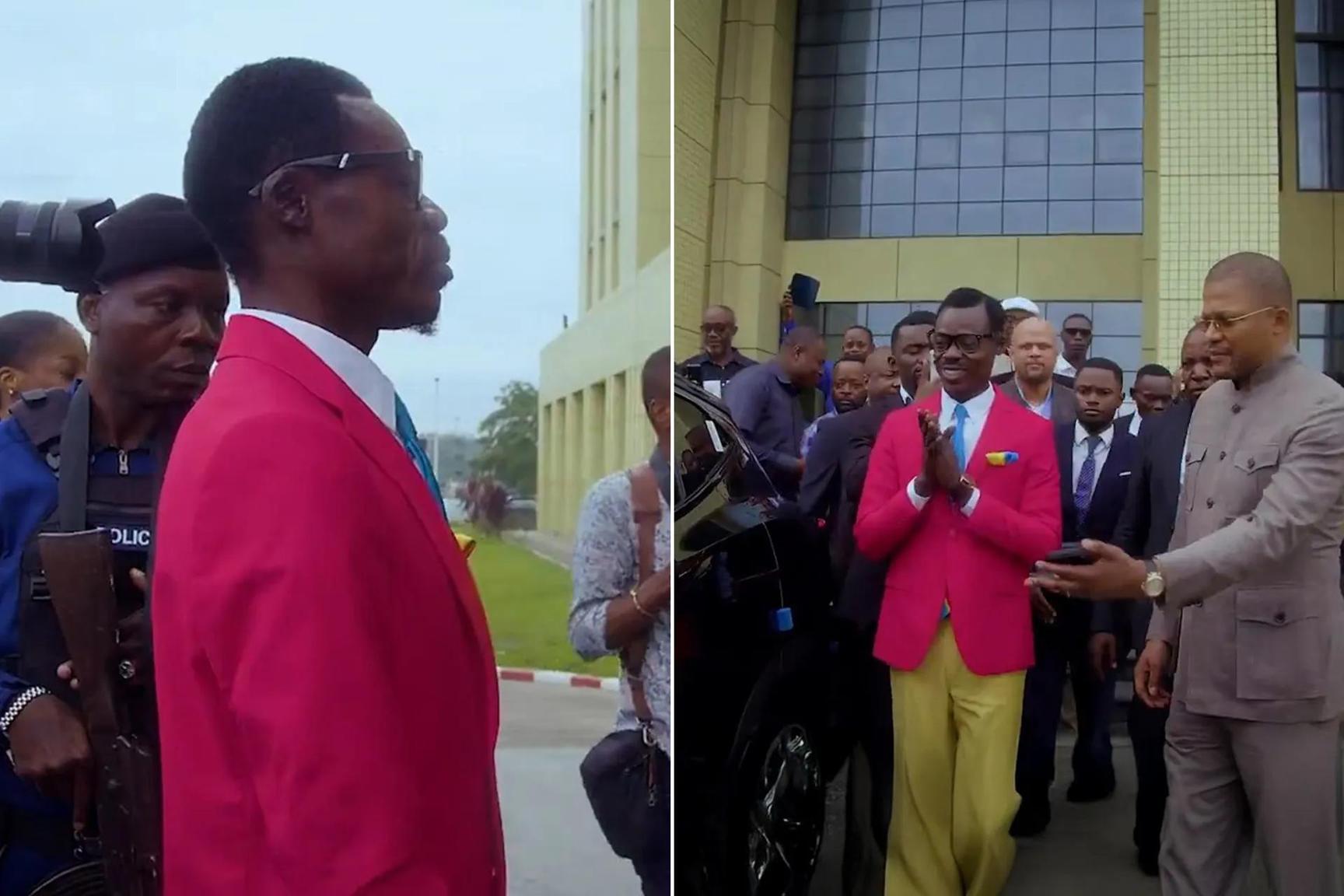 Congo: Sports Minister Gifts Luxury Car to the Congo: Sports Minister Gifts Luxury Car to the