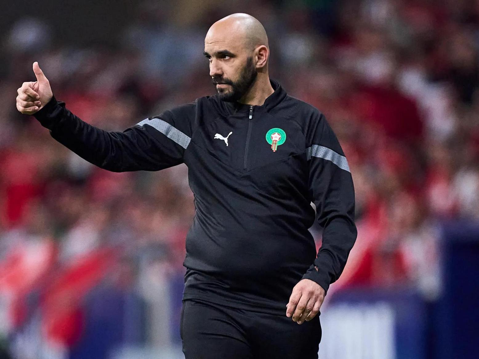 Regragui Linked with Replacing De Zerbi at Marseille Regragui Linked with Replacing De Zerbi at Marseille