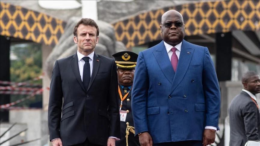 Tshisekedi and Macron Discuss Security, Francophonie Tshisekedi and Macron Discuss Security, Francophonie