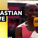 Sawe Breaks Two-Hour Barrier in Marathon Running Sawe Breaks Two-Hour Barrier in Marathon Running