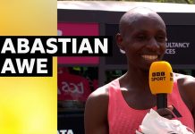 Sawe Breaks Two-Hour Barrier in Marathon Running Sawe Breaks Two-Hour Barrier in Marathon Running