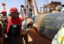 Trans-Sahara Gas Pipeline Work Begins Trans-Sahara Gas Pipeline Work Begins