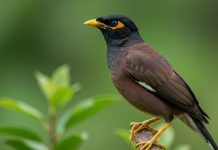 Indian Myna Bird Spreads Across Egyptian Cities Indian Myna Bird Spreads Across Egyptian Cities