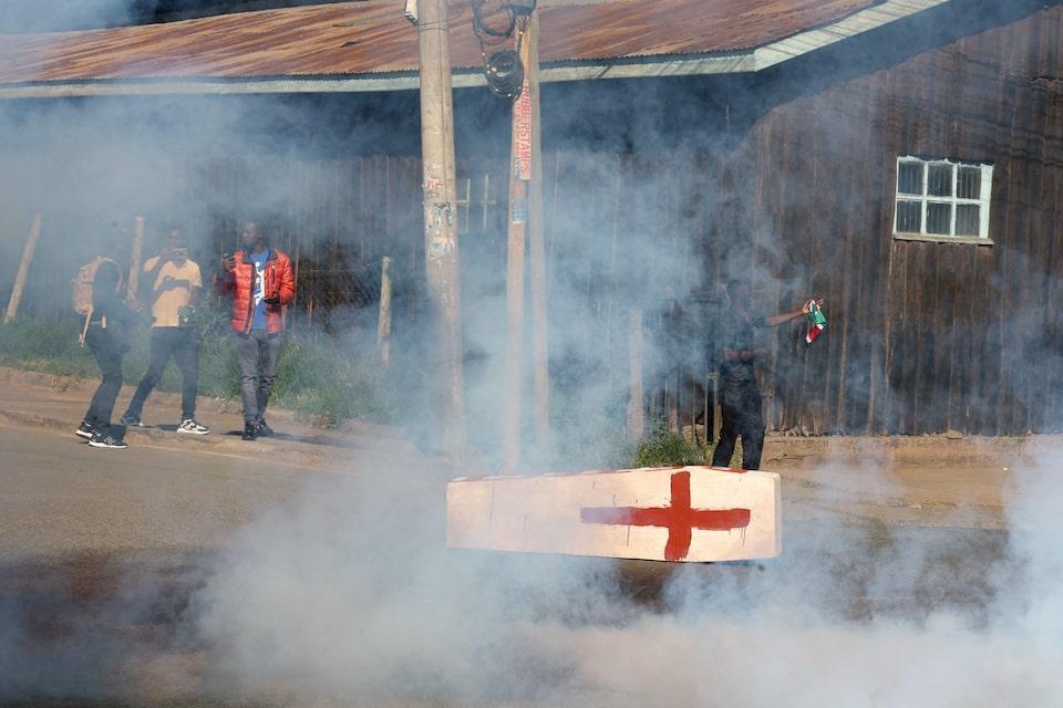 Kenya Cracks down on Protests over US Quarantine Site Kenya Cracks down on Protests over US Quarantine Site