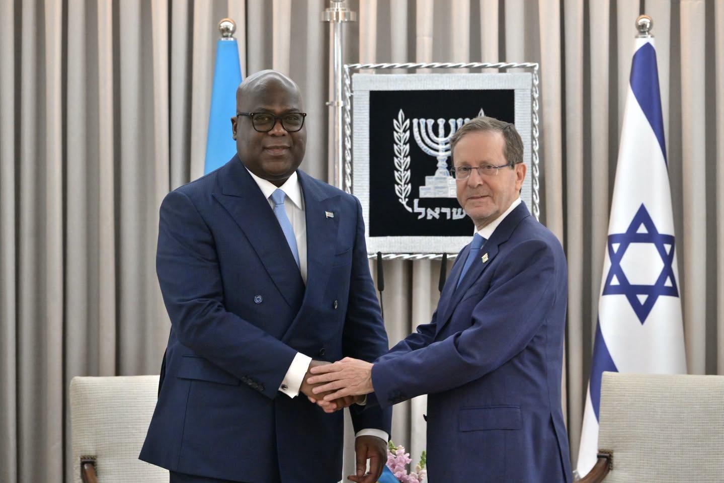 Tshisekedi Ends Tel Aviv Visit to Boost Security Ties Tshisekedi Ends Tel Aviv Visit to Boost Security Ties