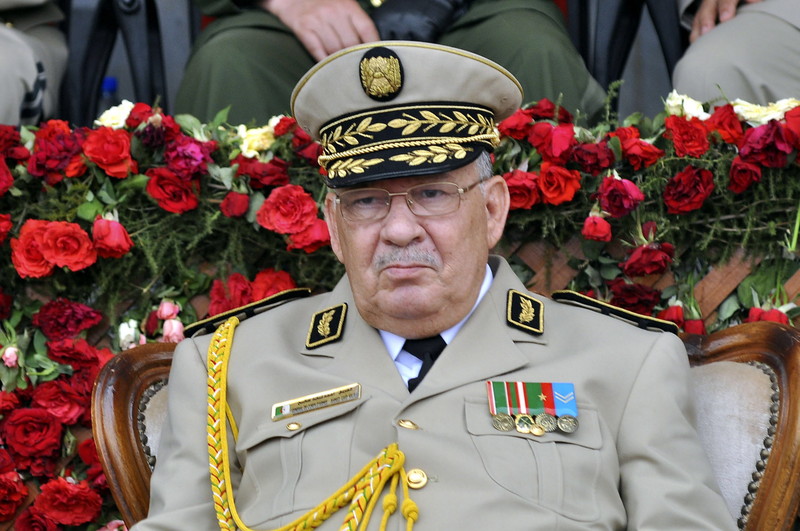 رئيس أركان الجيش الجزائري الفريق أحمد قايد صالح