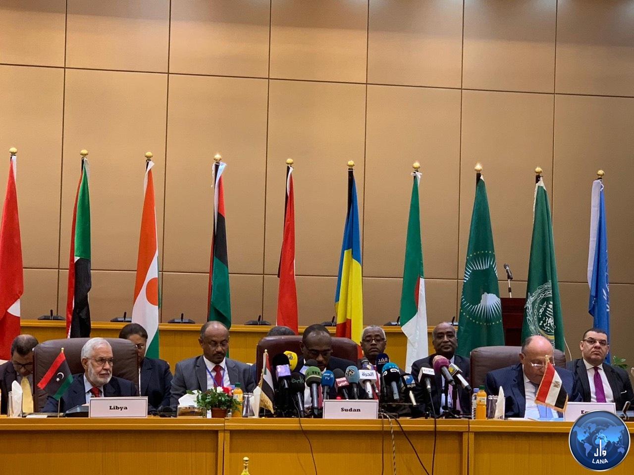 الاجتماع الوزاري لدول جوار ليبيا في الخرطوم - 29 نوفمبر 2018 الاجتماع الوزاري لدول جوار ليبيا في الخرطوم - 29 نوفمبر 2018