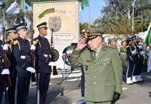 شنقريحة يزور الناحية العسكرية الثانية بوهران