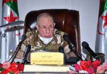 اللواء شنقريحة: الاحترافية أهم معيار لتقييم إطارات الجيش