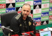 بلماضي: تأجيل “الكان” في صالحنا.. هدفنا الحفاظ على اللقب والبقاء للأقوى