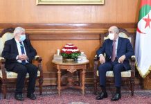 لعرابة يقدم عرضا حول مقترحات التعديل الدستوري لرئيس الجمهورية