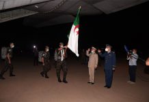 مشاركة ايجابية للمنتخب الوطني العسكري بروسيا