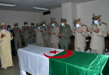 تشييع جثمان الفقيد اللّواء مفتاح صواب