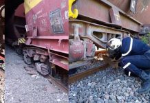 انحراف عربة قطار محملة بالفوسفات بسكيكدة