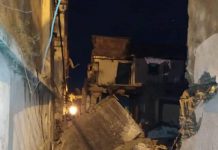 انهيار جزئي لبناية بالقصبة وسط العاصمة انهيار جزئي لبناية بالقصبة وسط العاصمة