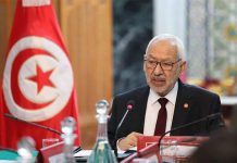 الغنوشي أول مسؤول أجنبي يهنئ الرئيس تبون بالعودة الغنوشي أول مسؤول أجنبي يهنئ الرئيس تبون بالعودة