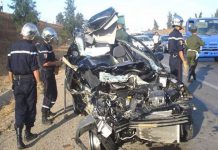 حادث مرور على الطريق الرابط بين ولايتي معسكر وغليزان حادث مرور على الطريق الرابط بين ولايتي معسكر وغليزان