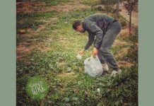 البطل الأولمبي “مخلوفي” يجمع النفايات البطل الأولمبي “مخلوفي” يجمع النفايات