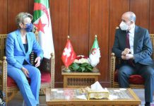 بعد زغماتي.. بلجود يستقبل وزيرة العدل والشرطة السويسرية بعد زغماتي.. بلجود يستقبل وزيرة العدل والشرطة السويسرية