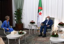 الرئيس تبون يستقبل وزيرة العدل والشرطة السويسرية الرئيس تبون يستقبل وزيرة العدل والشرطة السويسرية