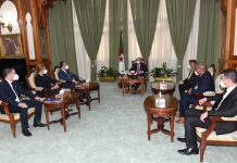 الرئيس تبون يستقبل لعباطشة وعددا من قادة الأحزاب الرئيس تبون يستقبل لعباطشة وعددا من قادة الأحزاب