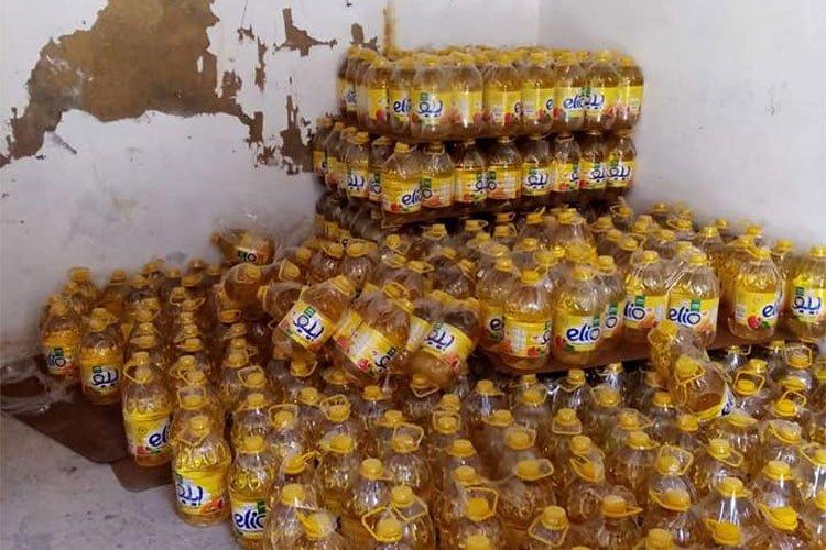 حجز 44 ألف لتر من الزيت في مخزن سري بسطيف حجز 44 ألف لتر من الزيت في مخزن سري بسطيف