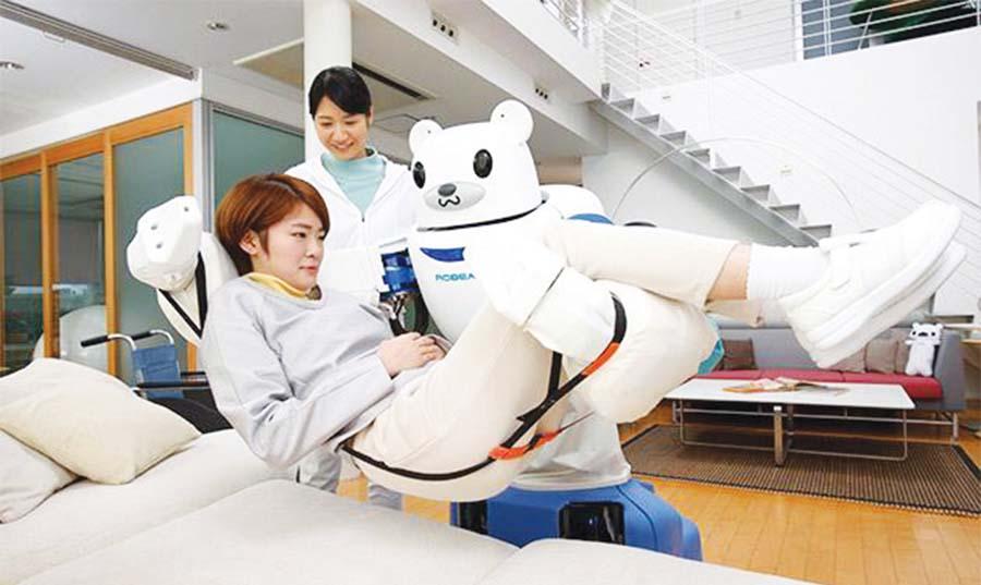 روبوت ياباني ينقل المشاعر المختلفة وهو الأقرب للإنسان روبوت ياباني ينقل المشاعر المختلفة وهو الأقرب للإنسان