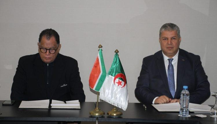 مذكرة تعاون بين اتحادَي الكرة الجزائري والجنوب إفريقي مذكرة تعاون بين اتحادَي الكرة الجزائري والجنوب إفريقي