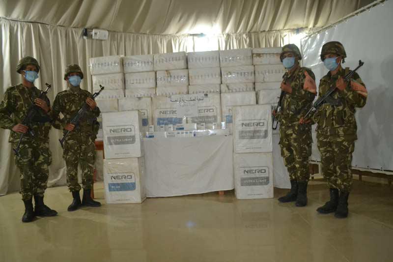 حصيلة نشاطات مفارز الجيش الوطني الشعبي حصيلة نشاطات مفارز الجيش الوطني الشعبي