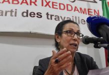إعادة انتخاب لويزة حنون أمينة عامة لحزب “العمال” اليساري في الجزائر إعادة انتخاب لويزة حنون أمينة عامة لحزب "العمال" اليساري في الجزائر