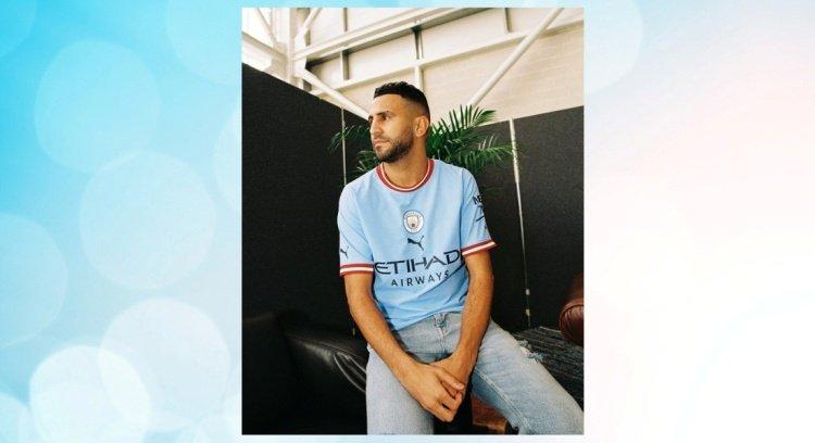 محرز يُروّج لِقميص “الأزرق السّماوي” محرز يُروّج لِقميص “الأزرق السّماوي”