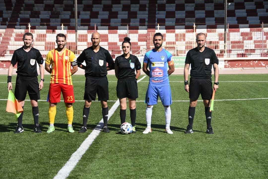 لمياء عثمان تتألق ولم تشهر أي بطاقة صفراء في اللقاء لمياء عثمان تتألق ولم تشهر أي بطاقة صفراء في اللقاء