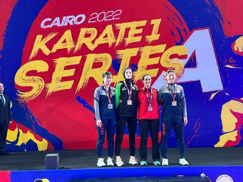 كاراتي دو: تتويج الجزائرية كريمة مكاوي بذهبية بمصر كاراتي دو: تتويج الجزائرية كريمة مكاوي بذهبية بمصر