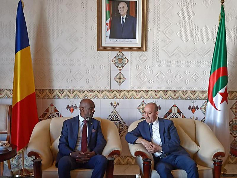 بلجود يستقبل وزير الأمن العام والهجرة لجمهورية التشاد بلجود يستقبل وزير الأمن العام والهجرة لجمهورية التشاد